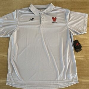 Tampa University Mens Polo Golf Shirt New Balance Baseball Short Sleeve XL